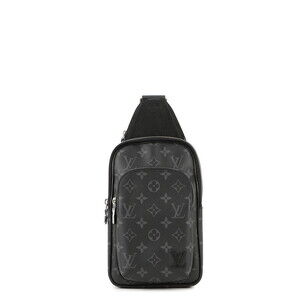 Louis Vuitton Monogram Eclipse Black Avenue Sling Bag Black Body